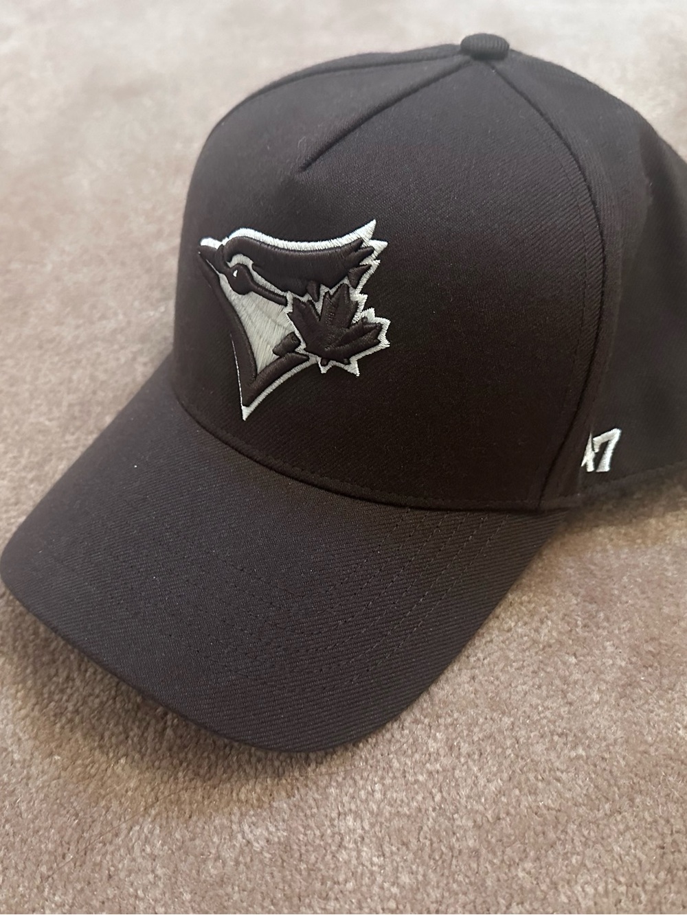 Toronto Blue Jays ’47 Dark Brown Adjustable Hat New